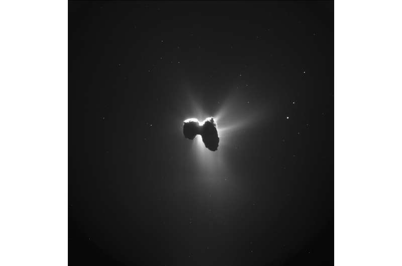 Rosetta’s comet sculpted by stress