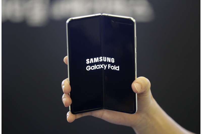 Samsung's folding phone hits the US