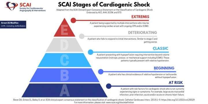 SCAI releases multi-society endorsed consensus on the classification stages of cardiogenic shock