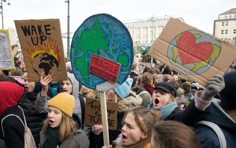 Schoolchildren around the world have held protests demanding climate protection