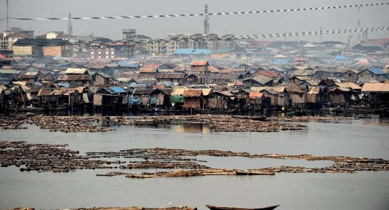 Shanty communities are not unusual in African cities as housing fails to keep pace with the population
