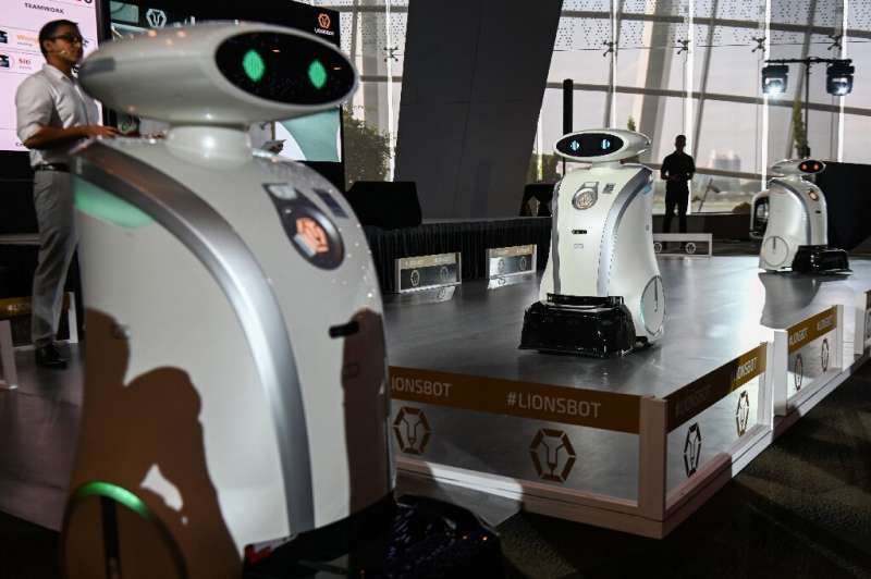 Singapore's new robots will act as assistants to the city's cleaners