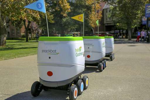 Snacks on wheels: PepsiCo tests self-driving robot delivery