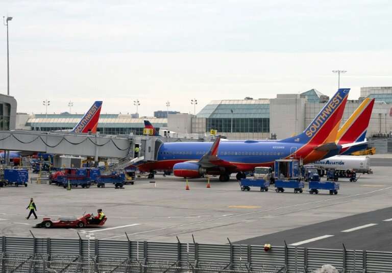 Southwest had an 'internal ground stop' for about 40 minutes due to the outage, a spokesman said
