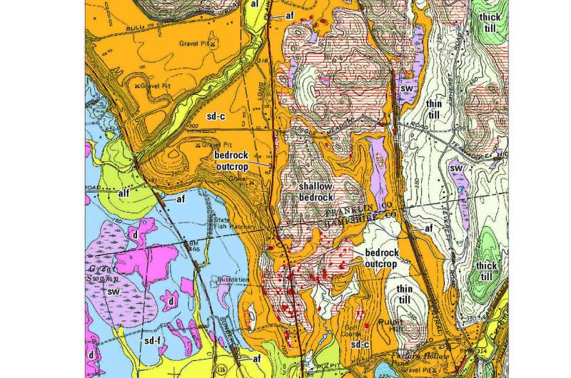 State geologist, partners create new surface geology maps for Massachusetts