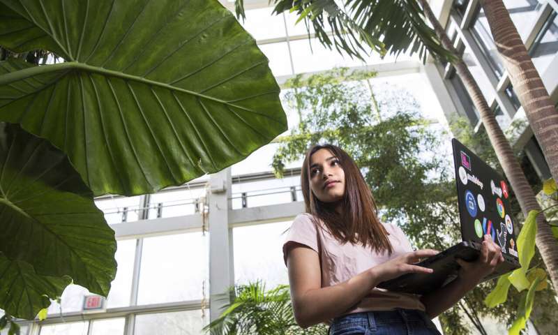 Student uses AI to diagnose plant diseases