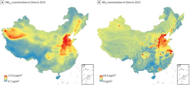Study finds association between air pollution, coronary atherosclerosis in Chinese population