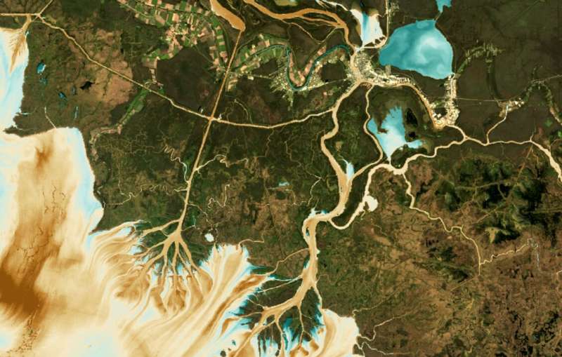 Studying water quality with satellites and public data