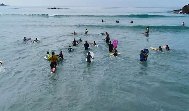 Study proves value of teaching open-water survival skills to children