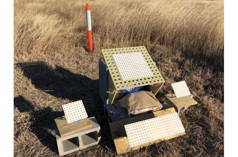 SwRI team designs two-dimensional radar reflector to measure subtle ground movement