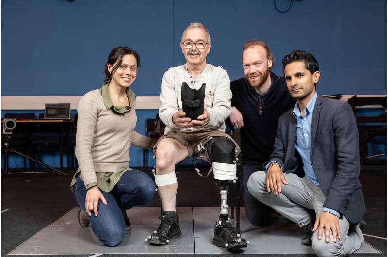 Tailor-made prosthetic liners could help more amputees walk again