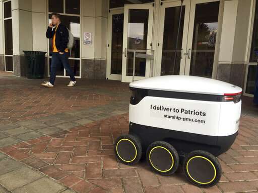 Technology of future delivers doughnuts of today on campus