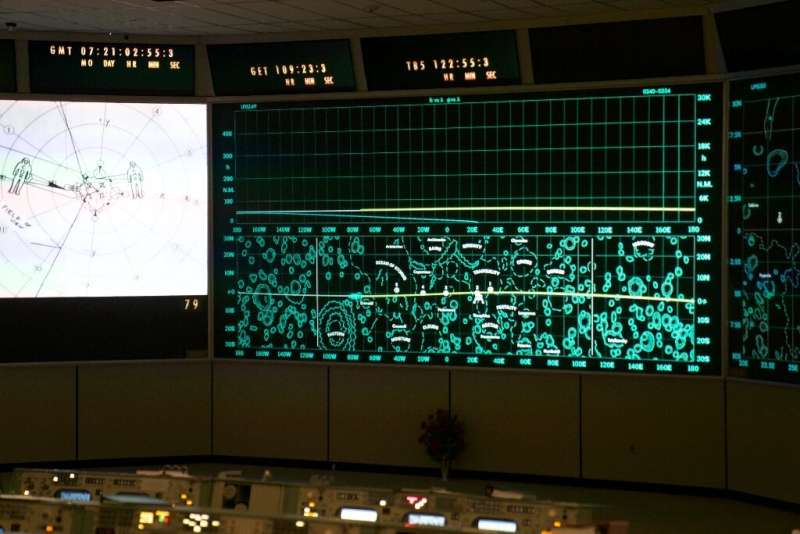 The Apollo Mission Control Room has been recreated at NASA's Johnson Space Center in Houston