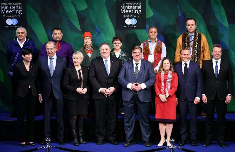 The Arctic Council groups Canada, Denmark, Finland, Iceland, Norway, Russia, Sweden, and the United States