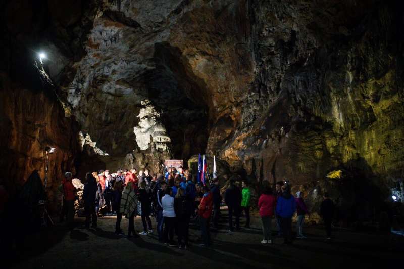 The caves are located in a stunningly picturesque area