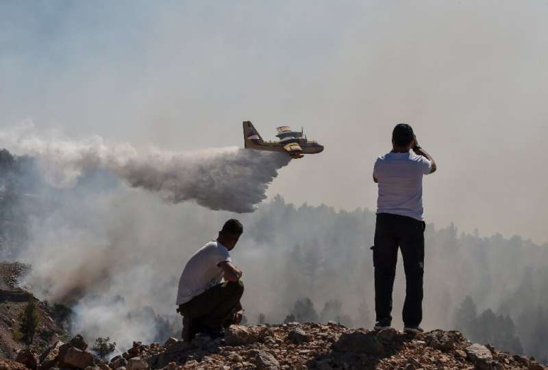 The fire in Evia has caused major damage to the 550-hectare wildlife habitat of Agrilitsa