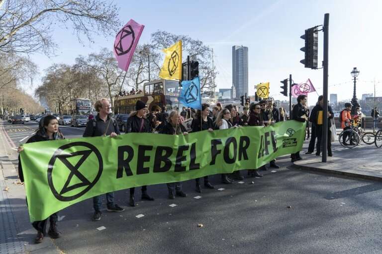 The fledging Extinction Rebellion movement, which started in London, has already spread across several dozen countries