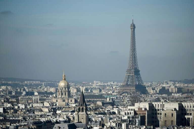 The French capital was the only eurozone city in the top 10