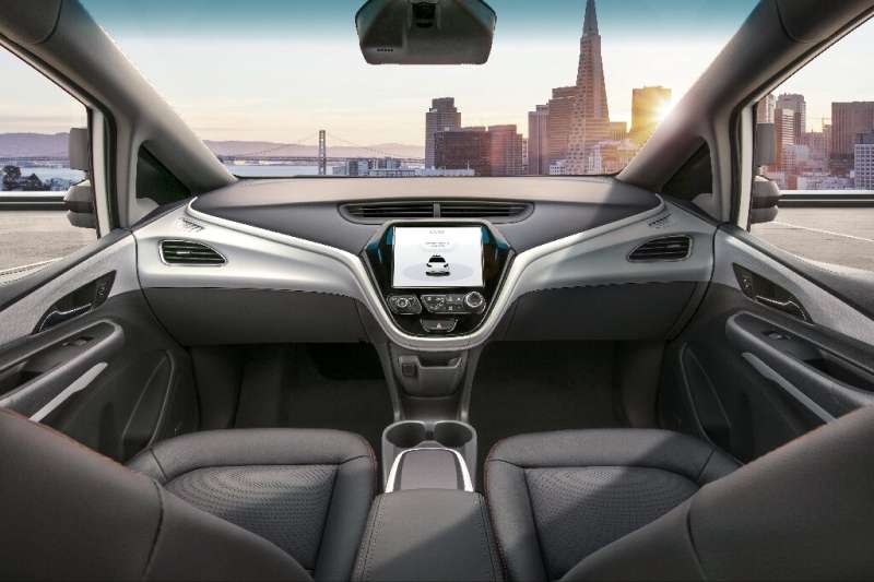 The General Motors autonomous vehicle Cruise AV is designed to operate safely on its own, with no driver, steering wheel, pedals