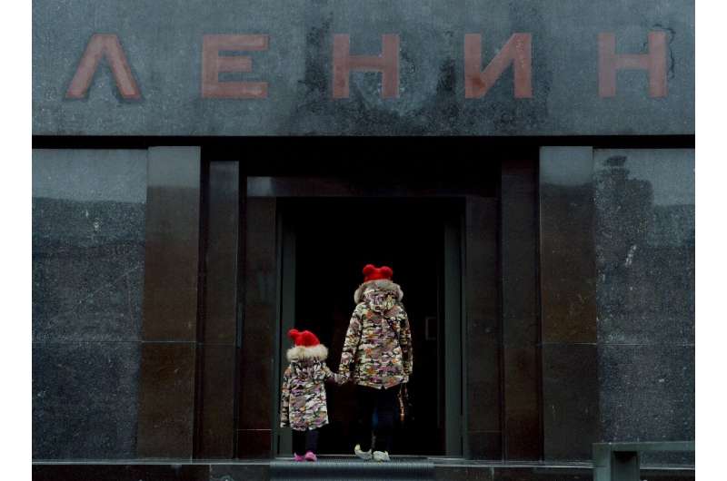 The mausoleum of Soviet state founder Vladimir Lenin is another must see for tourists