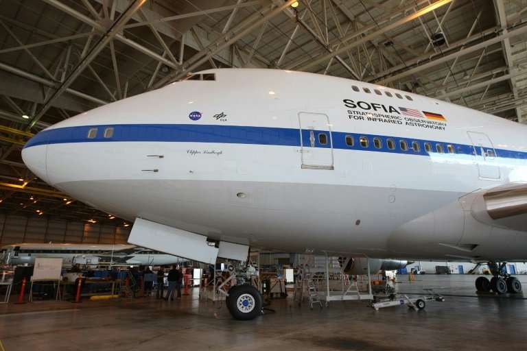 The NASA-funded Stratospheric Observatory for Infrared Astronomy (SOFIA), the largest airborne observatory in the world, was mea