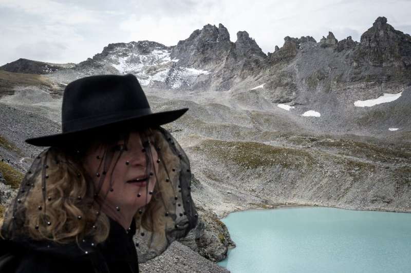 The new study on Switzerland's melting glaciers comes less than a month after a &quot;funeral march&quot; was held on a steep mo