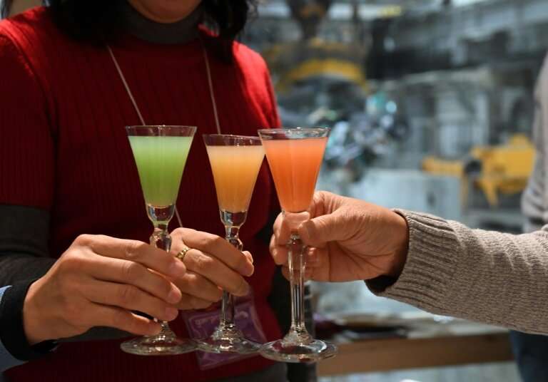 The pop-up bar is one of the more unusual spots in Tokyo for an after-work tipple