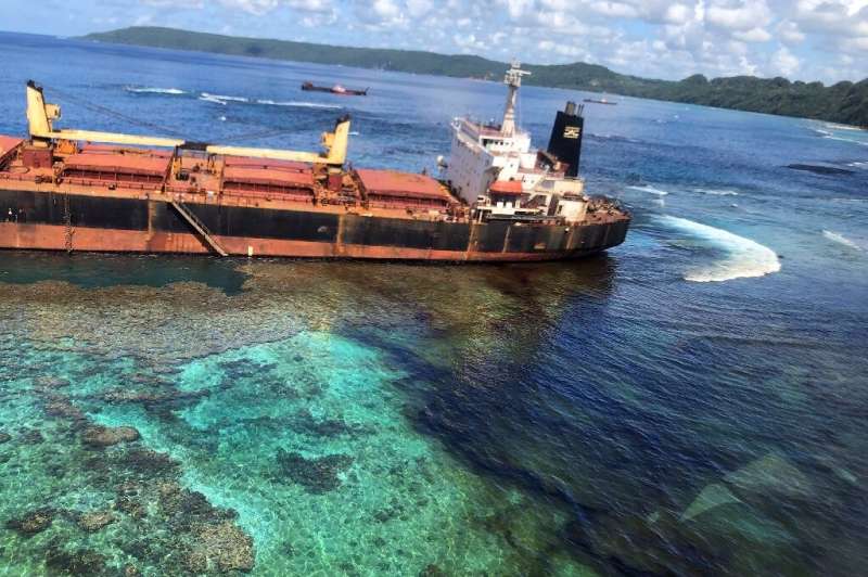 The ship was carrying more than 700 tonnes of heavy fuel and leaked a huge amount of oil into the sea