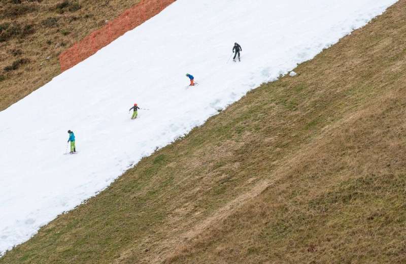 The slope in the popular resort has proved popular with ski enthusiasts and those training for competitions