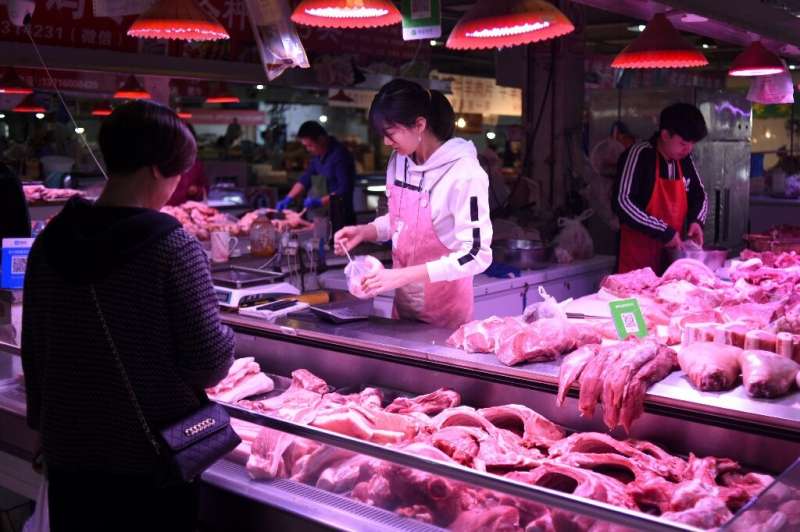 The swine fever outbreak has decimated China's pig herd and sent pork prices soaring