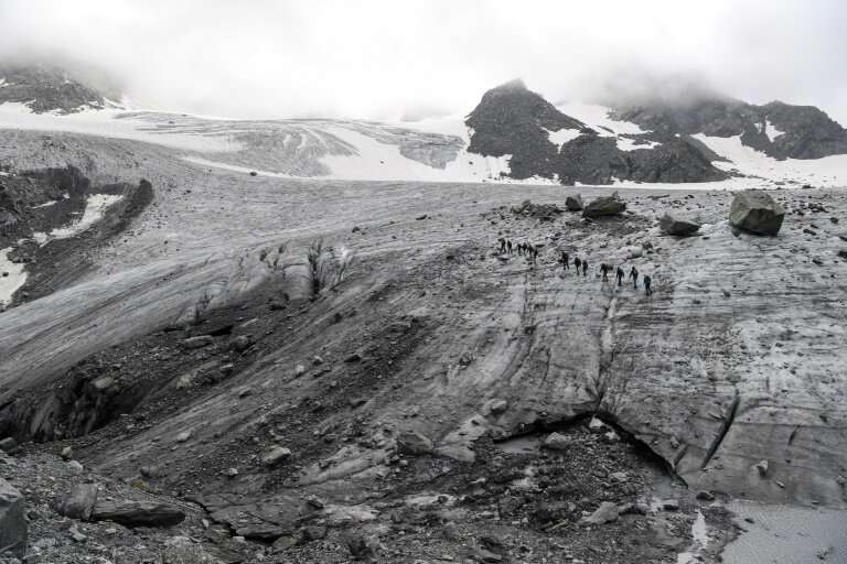 The team found manmade radioactive material in all 17 glaciers sites they surveyed