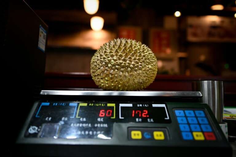 The value of durian shipments from Malaysia to China in the first eight months of 2018 hit 7.4 million ringgit ($1.8 million), m