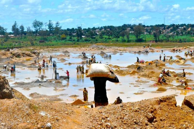 The way that minerals are mined affects conflict in eastern Congo