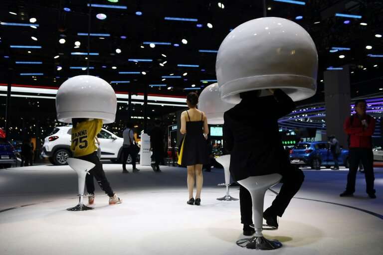 This year's Shanghai Auto Show is very focused on new technologies, with booming ride-hailing services and car-sharing