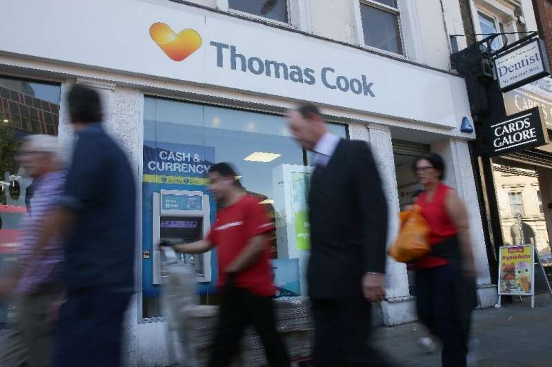 Thomas Cook's losses widened in the first half, partly due to Brexit uncertainty