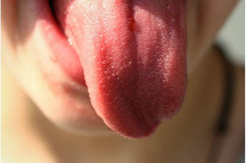 tongue person