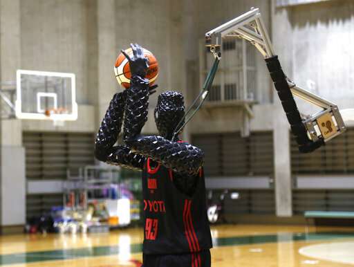 Toyota robot can't slam dunk but shoots a mean 3-pointer