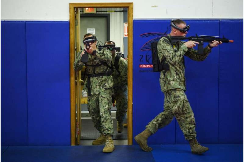 TRACER: Sailors use augmented-reality to train for combat