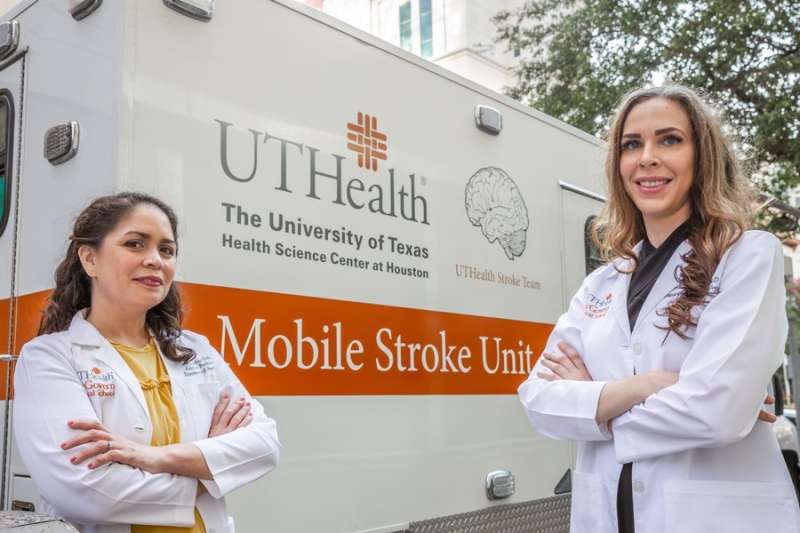 Transport by mobile stroke units get patients quicker treatment than ambulance