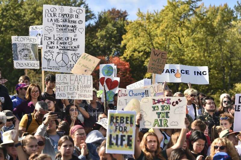 UP to 500,000 climate protesters poured into the streets of Montreal in September, 2019