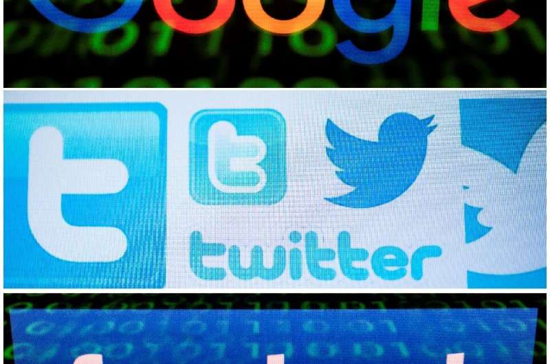 US lawmakers said Google and Twitter failed to provided details and Facebook did not respond to a request on efforts by social m