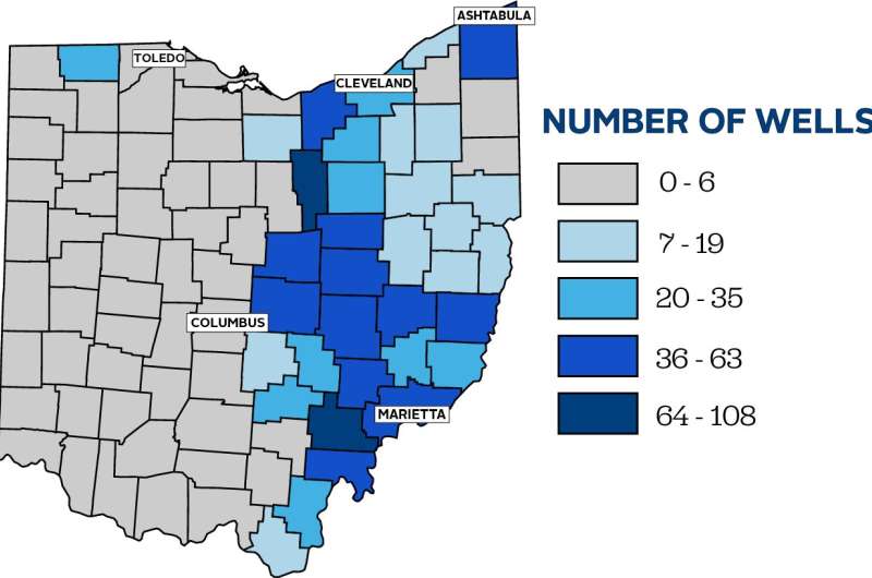 UToledo research links fracking to higher radon levels in Ohio homes