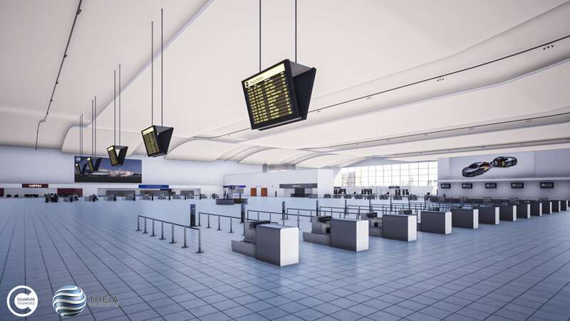 Virtual airport to improve accessibility for passengers with additional mobility needs