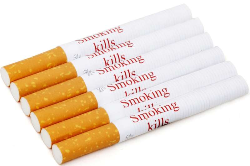 Warnings on individual cigarettes could reduce smoking