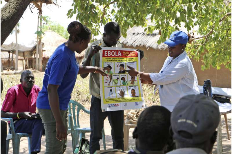 War-weakened南苏丹试图准备埃博拉病毒