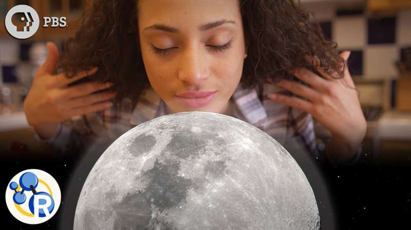 Why does the moon smell like gunpowder? (video)