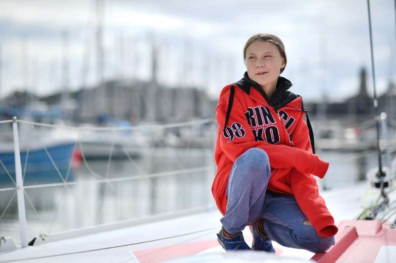 Wind in her sails: Greta Thunberg is heading to North America to continue her climate campaign