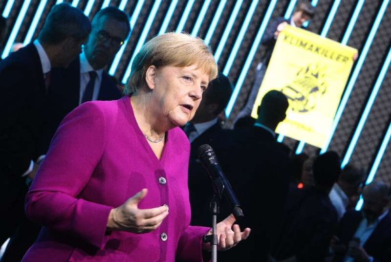 With her car-loving nation poised to miss 2020 carbon reduction targets, Merkel says Germany must act—while so far resisting a b