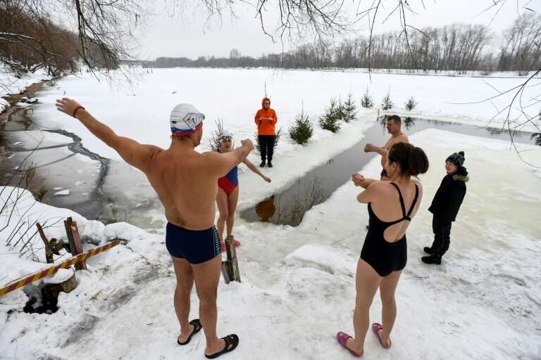 Young Russian ice swimmers are taking the plunge in search of health benefits and euphoric highs