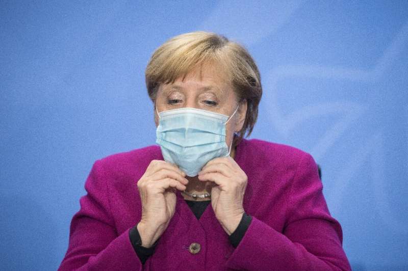 Angela Merkel also announced tougher measures on mask-wearing